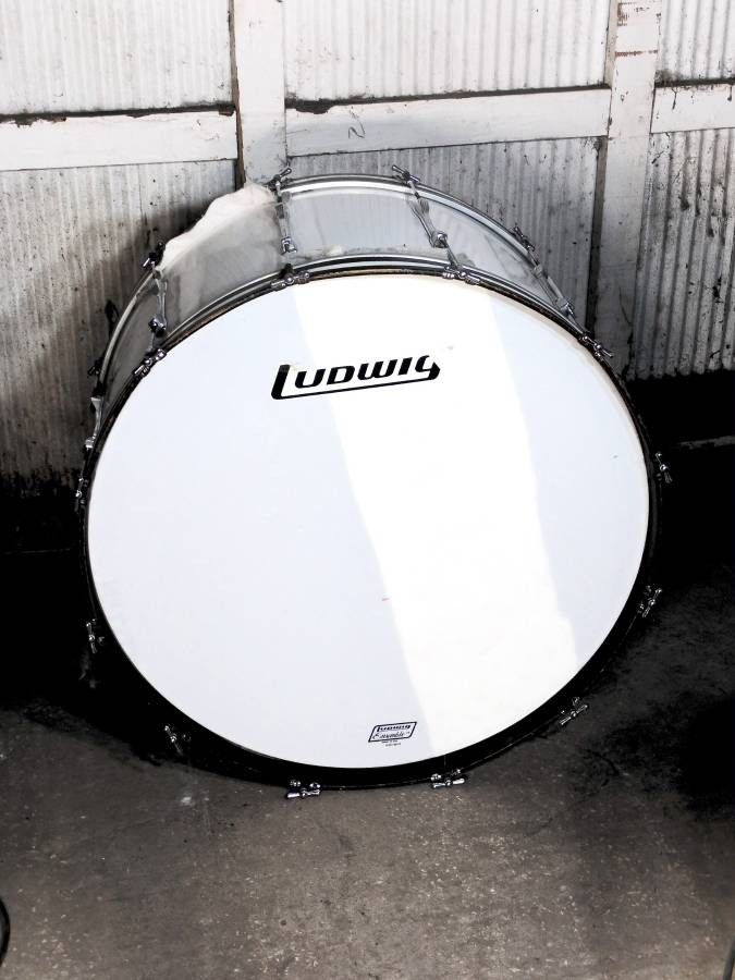 Tommy Lee Tribute 32" Ludwig Ensemble Marching Band Concert Bass Drum