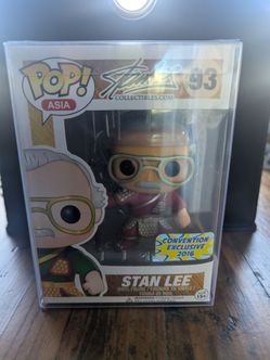 Stan Lee Funko Pop figures (2)