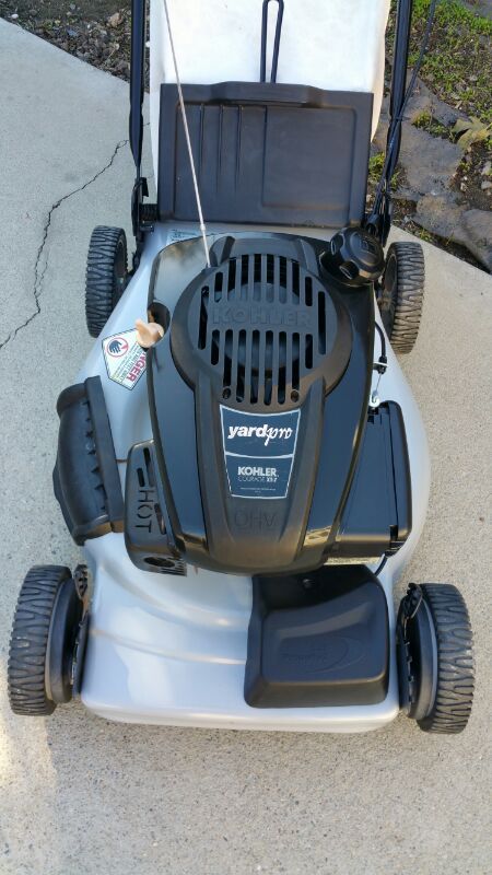 YARDPRO KOHLER COURAGE XT-7,173cc WALK BEHIND SELF PROPELLED LAWN MOWER