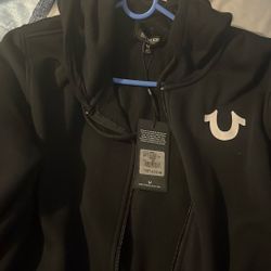 Tru Religion Hoodie Size Large 