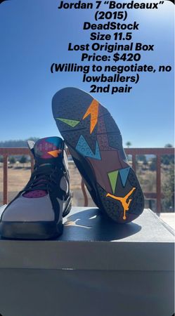 Air Jordan 7 Retro Bordeaux 2015 Size 11.5