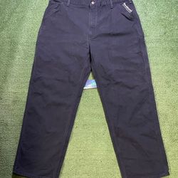 Carhartt navy carpenter pants