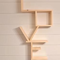 Modern LOVE Wall Shelf – Handmade (Made to Order) Custom Decor
