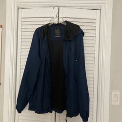 Aereal Waterproof Rain Jacket Size M