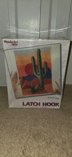 WonderArt Desert Sun Latch Hook Kit