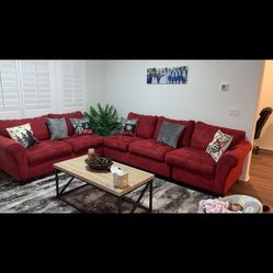 Red Couches 