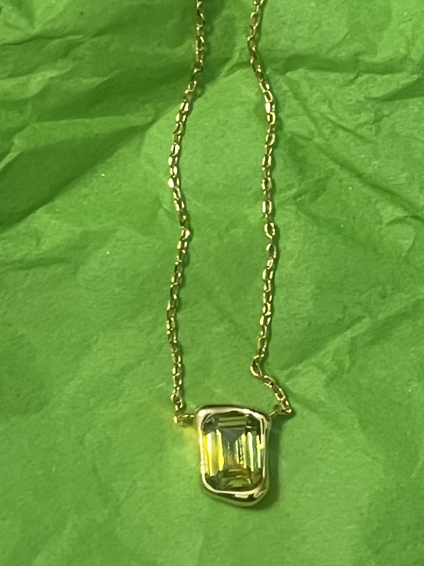 NWT Kate Spade Molten Glass Pendant