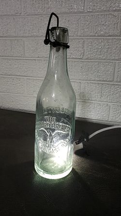 Vintage beer bottle