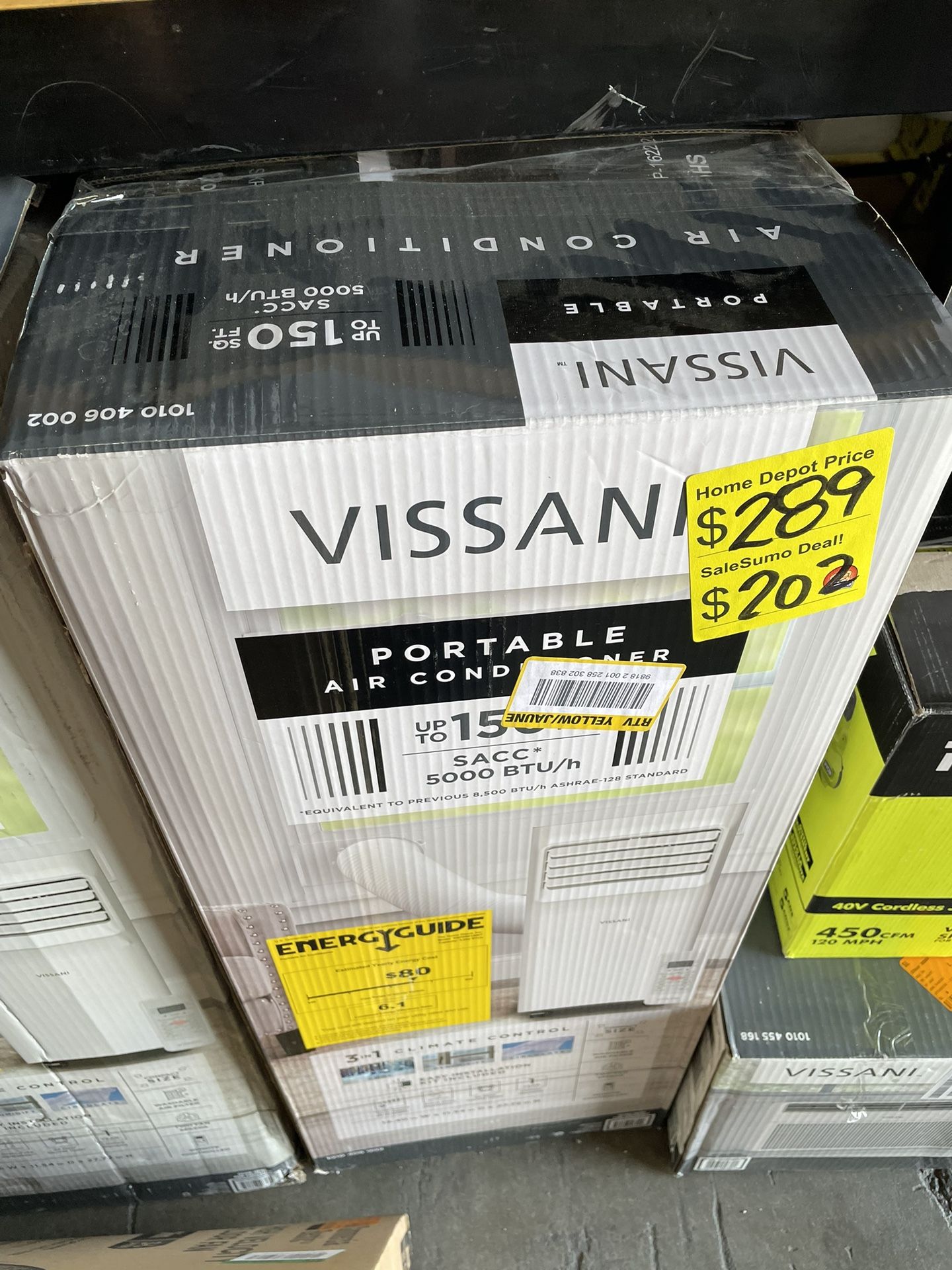 Vissani Portable Air Conditioner