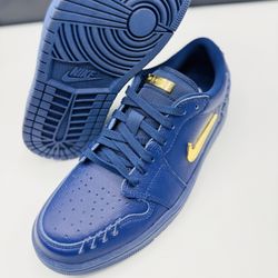 Nike Air Jordan 1 Low Method of Make Midnight Navy FN5032-400 Women's Size 8.5