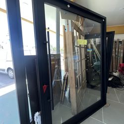Pivote Entry self closing door 72x96 in / out swing $5995