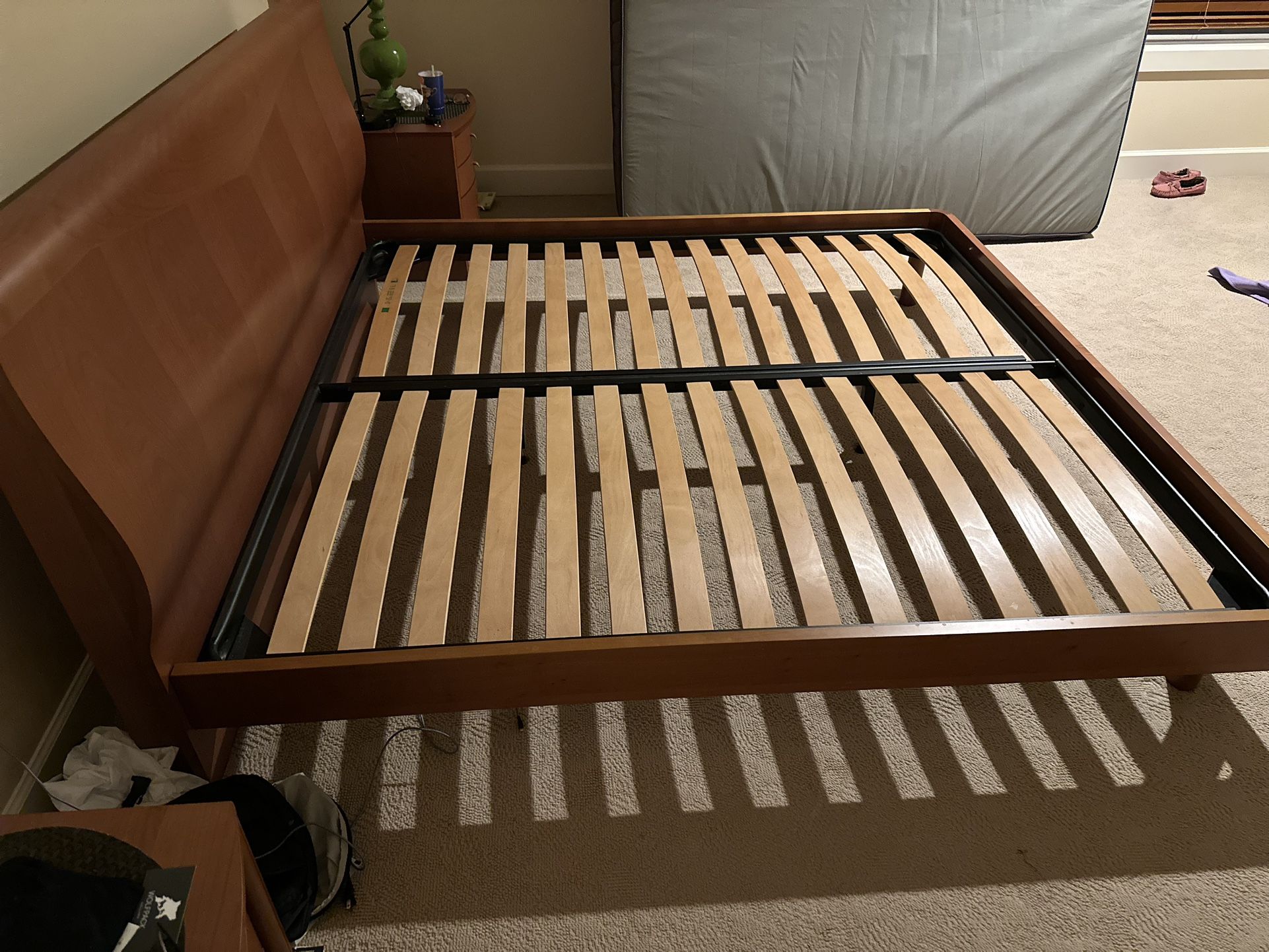Scandinavian King Bed frame 