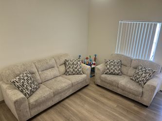 SOFA + LOVE SEAT (Ashley’s Furniture)