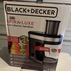 Black And Decker 6 In 1 Spiralizer 