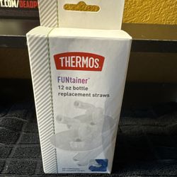 Replacement Straws for 12 oz Thermos FUNtainer® Bottle F410 F401, set of 2