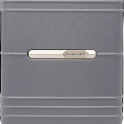 Travelers Club 22" Richmond Spinner Carry-On Luggage, Charcoal