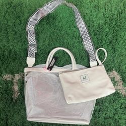 Like Dreams Large Clear Tote with clutch