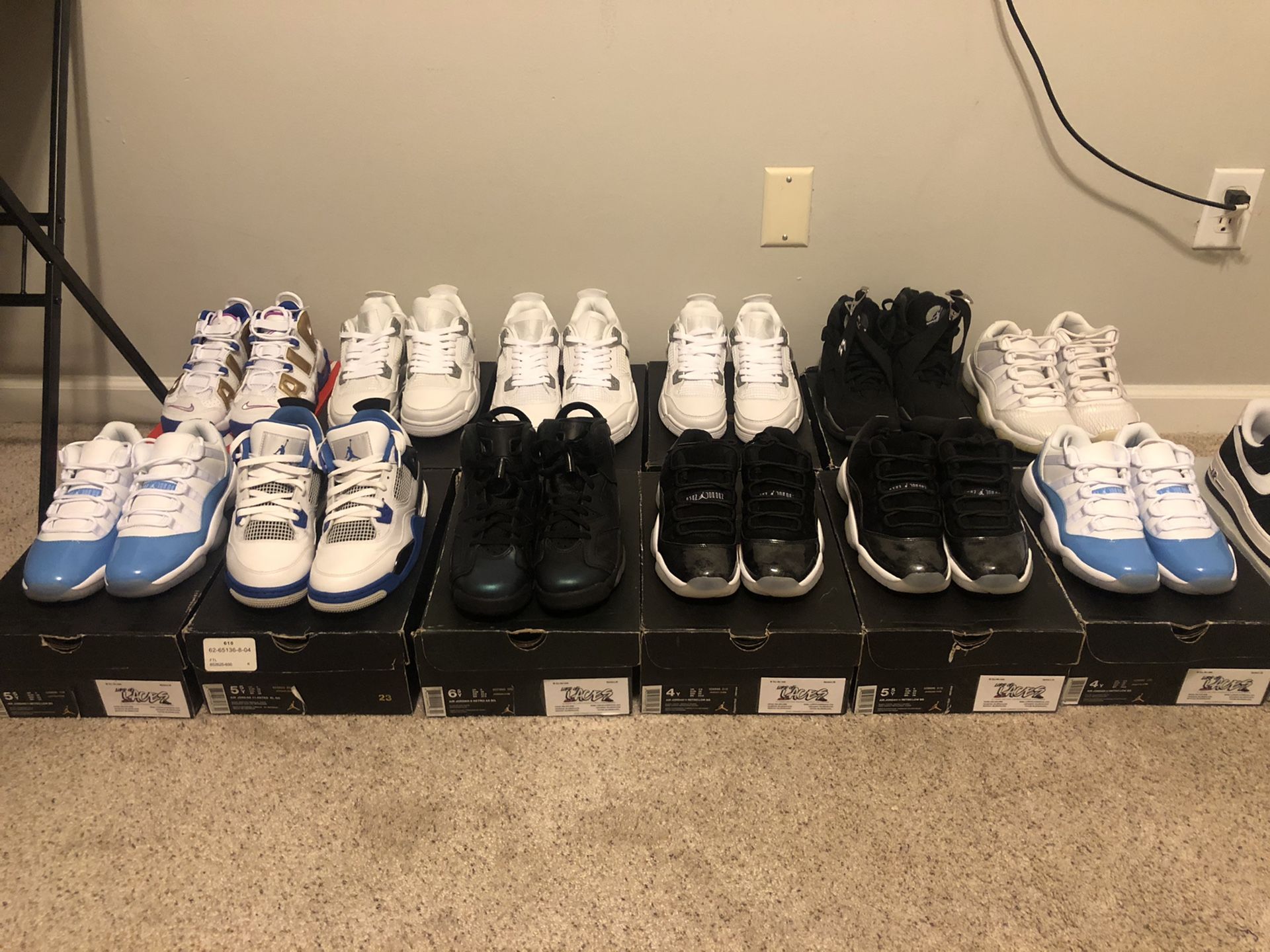 Retro Jordan’s for Sale! (Sizes 4Y-7Y)
