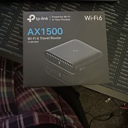 TP link ax1500 Travel Modem