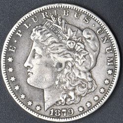 1879-CC Morgan Silver Dollar Carson City $1 - COINGIANTS