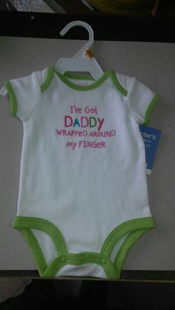 BRAND NEW ONESIE GREAT FOR A DADDYS GIRL
