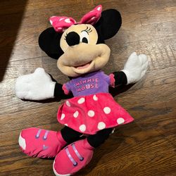 Medium Size Minnie Mouse Stuffed Doll 