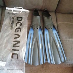 Oceanic Viper Full Foot Fin 7.5-8.5