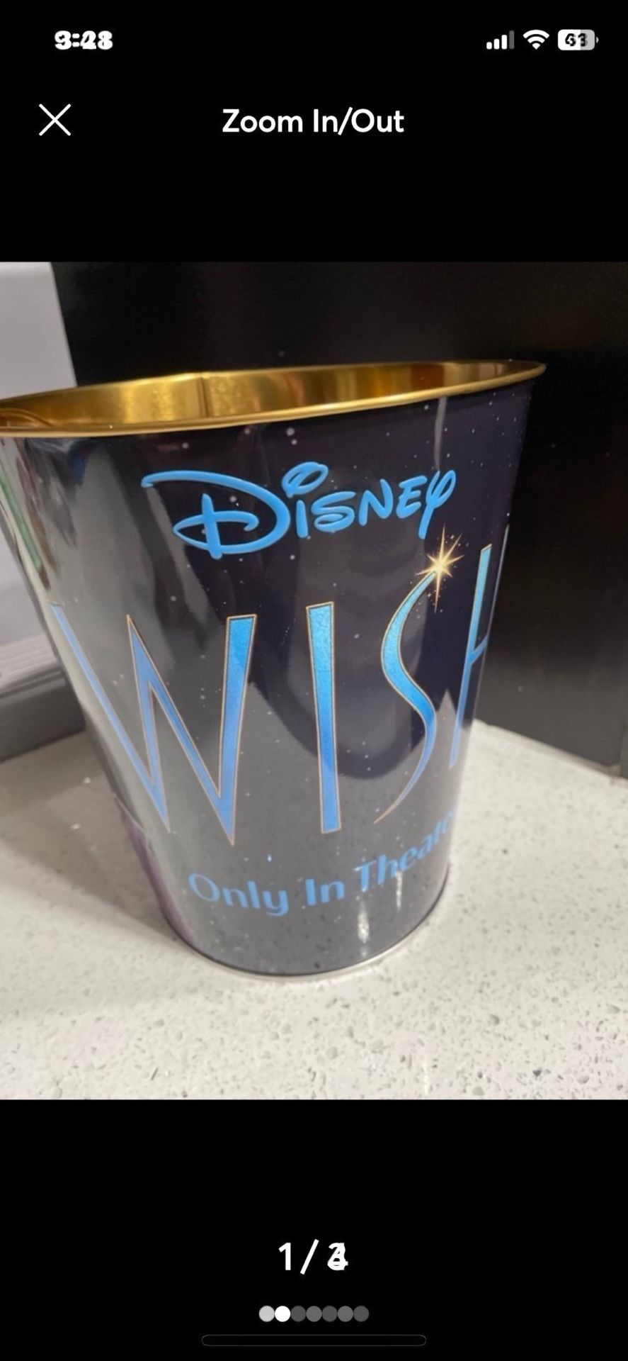 Popcorn Tin Container 5.00 Each Have 10 Of Them