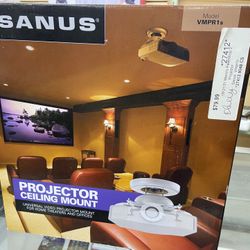 Ceiling-mounting your projector keeps it safe, secure, and out of the way.