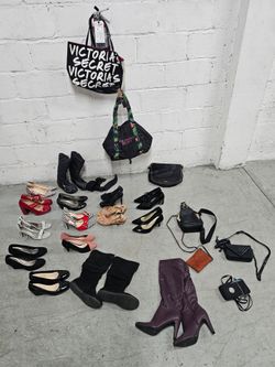 Women's Shoes, Boots & Bags Mixed Lot