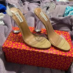 Steve Madden Clear Sandals