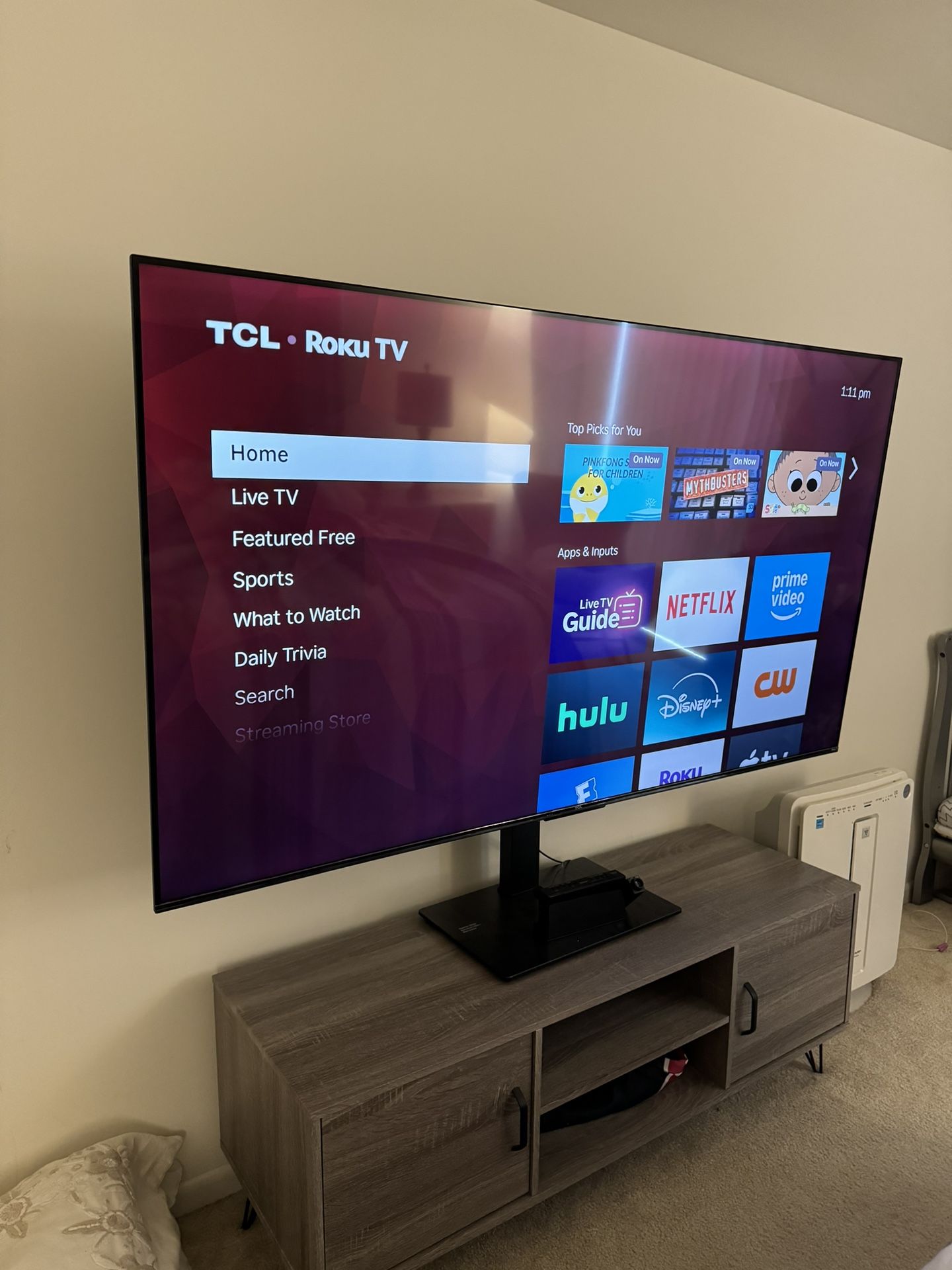 TCL 65” Roku Smart TV 65S41