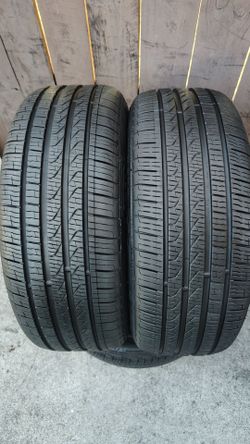 Par de llantas año 2025  Pirelli cinturato  p 7 all season runflat 225/ 50 r17 94h 99% de vida