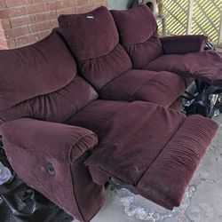 Free La-Z-Boy Couch with Recliners