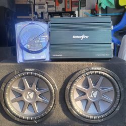 Kickers 12inch Amplifier And Kit 