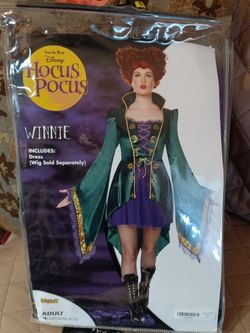 Adult Winifred Sanderson Dress - Hocus Pocus Med.