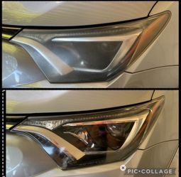 Headlight restore pair kit