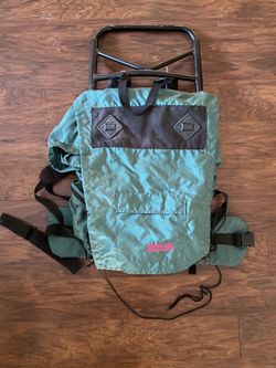 Vintage Wenzel aluminum frame hiking backpack