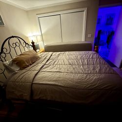 Serta Full Moving Bed frame + Mattress