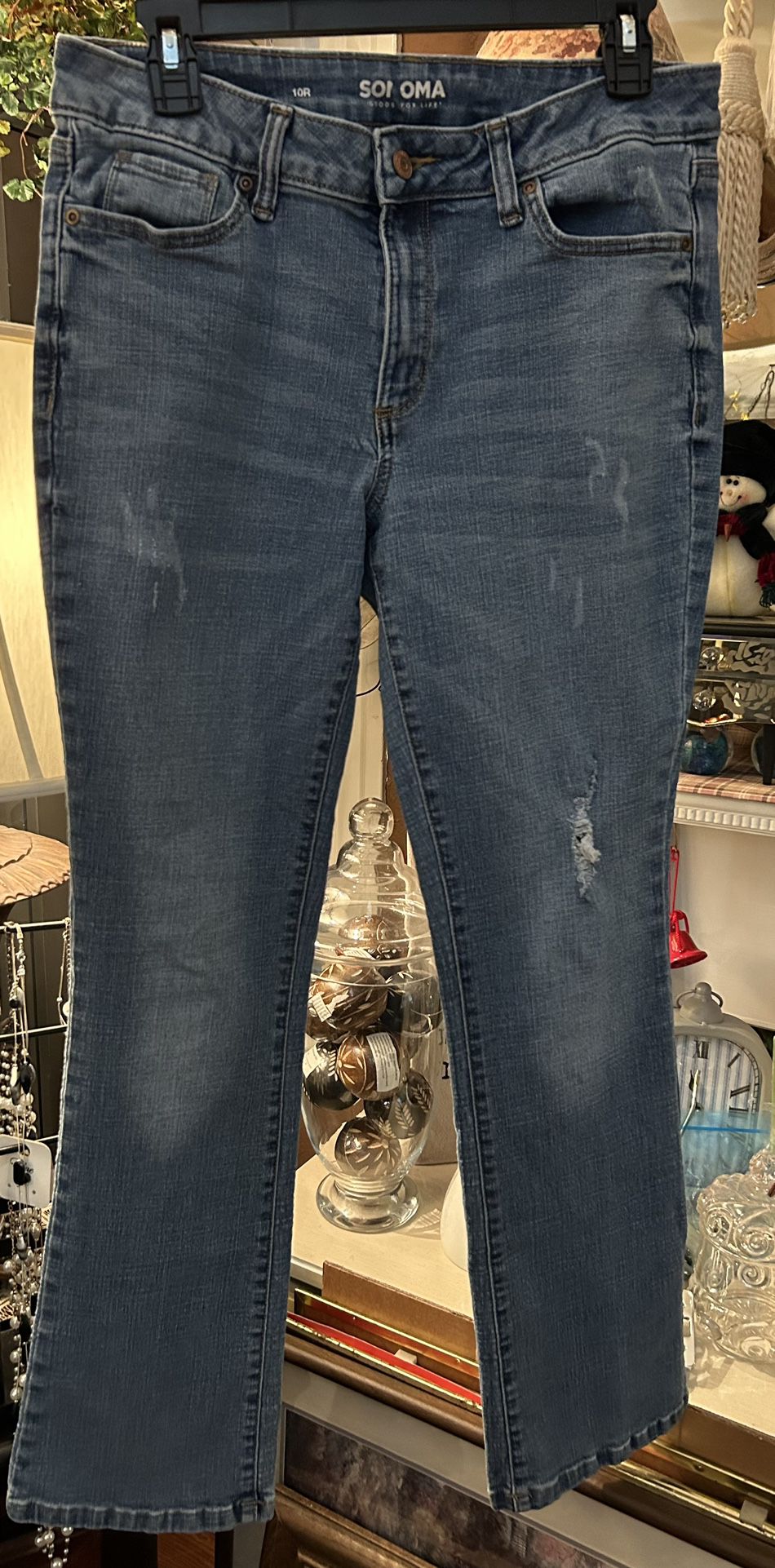 Ladies Size 10 Sonoma Bootcut Stretch Jeans