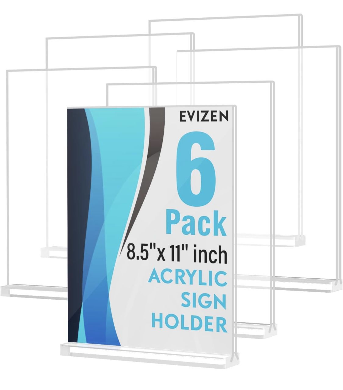 Acrylic Sign Holder 8.5 x 11 6pack for Sale in Las Vegas, NV - OfferUp