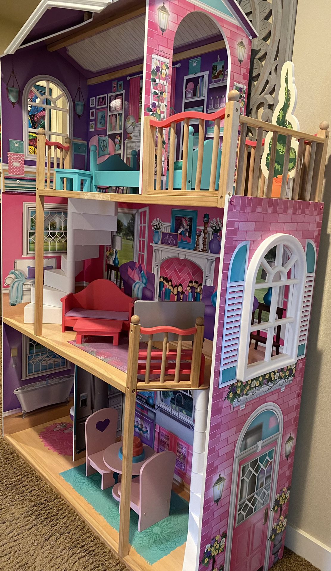 Dollhouse for 18” dolls for Sale in Bothell, WA - OfferUp