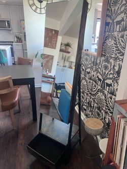Mirror with storage