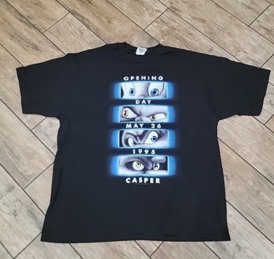 Vintage Casper Winterland 1995 Opening Day Movie Promo T-Shirt