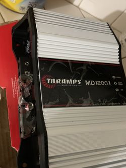 BRAND NEW TARAMPS AMPLIFIER NEVER USED