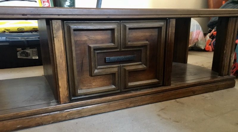 70's Mersman Furniture Collection Coffee Table & 3 End Tables