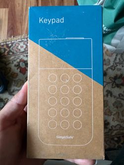Simplisafe keypad only