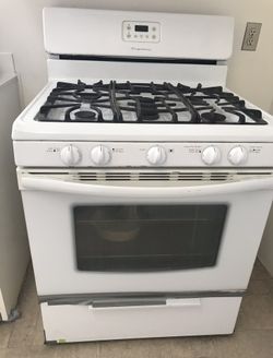 Frigidaire 5.0 cu. ft. 5-Burner Gas Range with Manual Clean in White