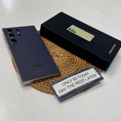 Samsung Galaxy S24 Ultra 5G - Pay $1 DOWN AVAILABLE - NO CREDIT NEEDED