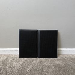 Acoustic Audio SLM1B On Wall Home Theater Surround Satellite Speakers 